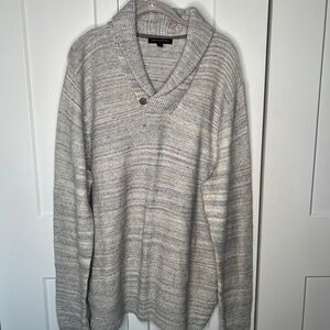 Banana Republic Factory Cowl Heathered Sweater Men's Size XL